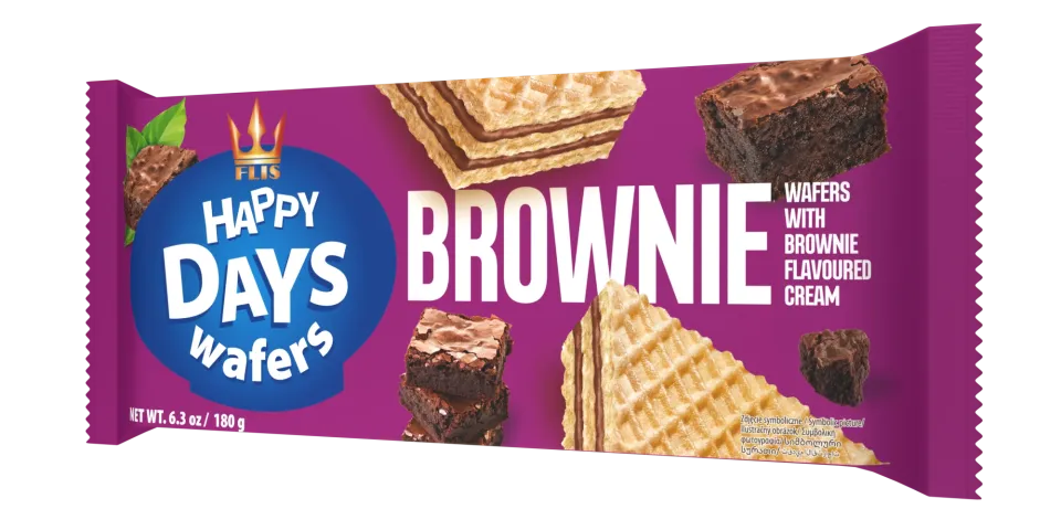 Happy Days Brownie 180 g — wafle