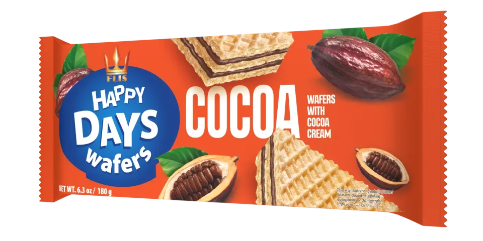 Happy Days Kakao 180 g — wafle