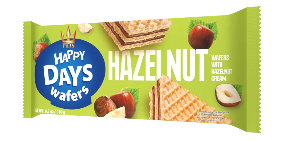 Happy Days Orzech 180 g — wafle
