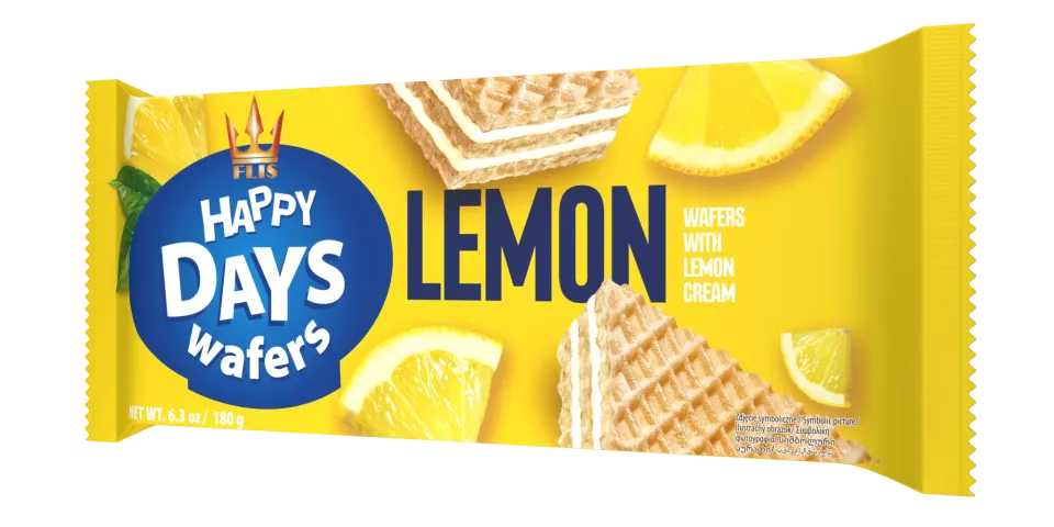 Happy Days Cytryna 180 g — wafle