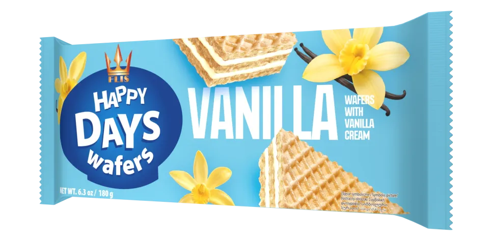 Happy Days Wanilia 180 g — wafle