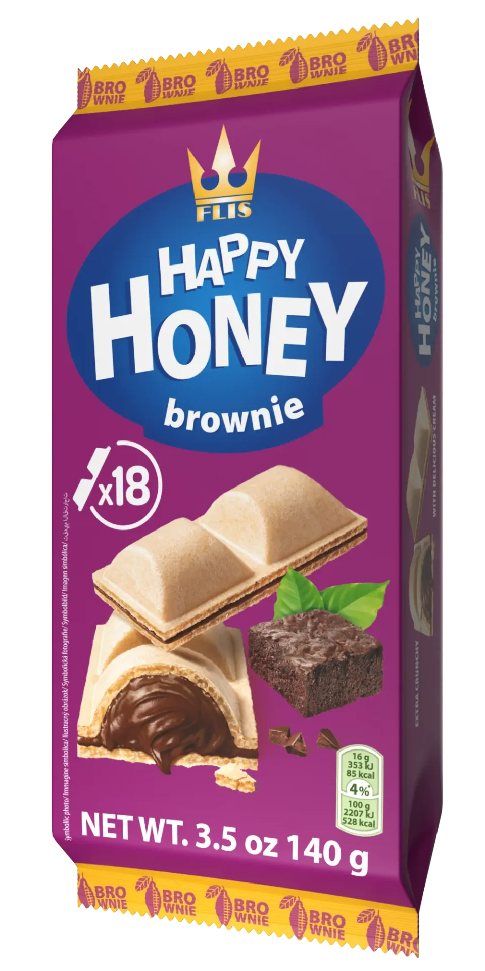 Happy Honey Brownie 140 g — wafle