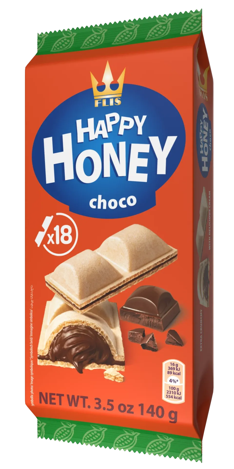Happy Honey Czekolada 140 g — wafle