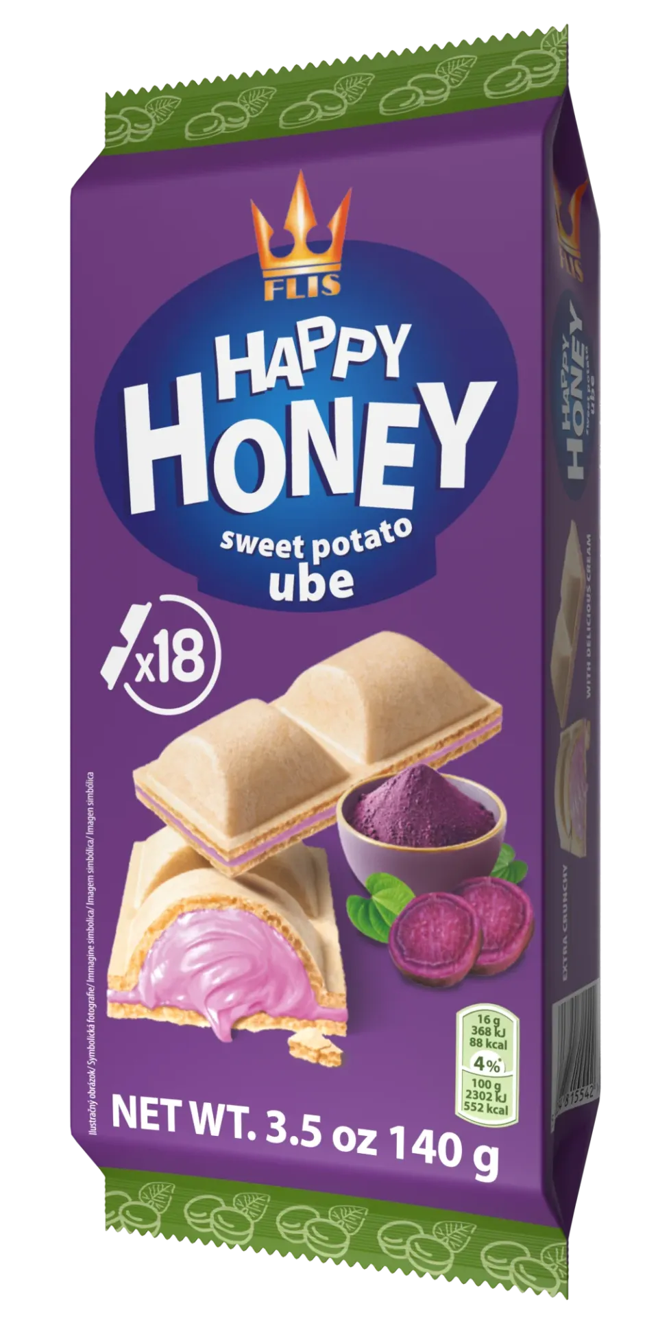 Happy Honey Słodki ziemniak 140 g — wafle