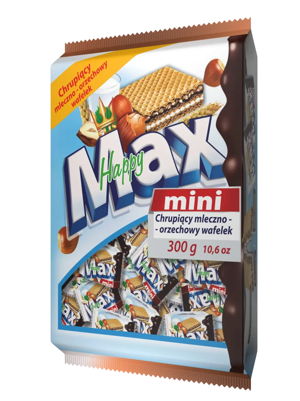 Happy Mini Max Orzech laskowy 300 g