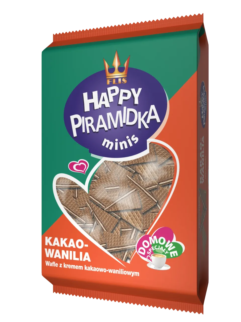 Happy Piramidka Minis Kakao-Wanilia 400 g