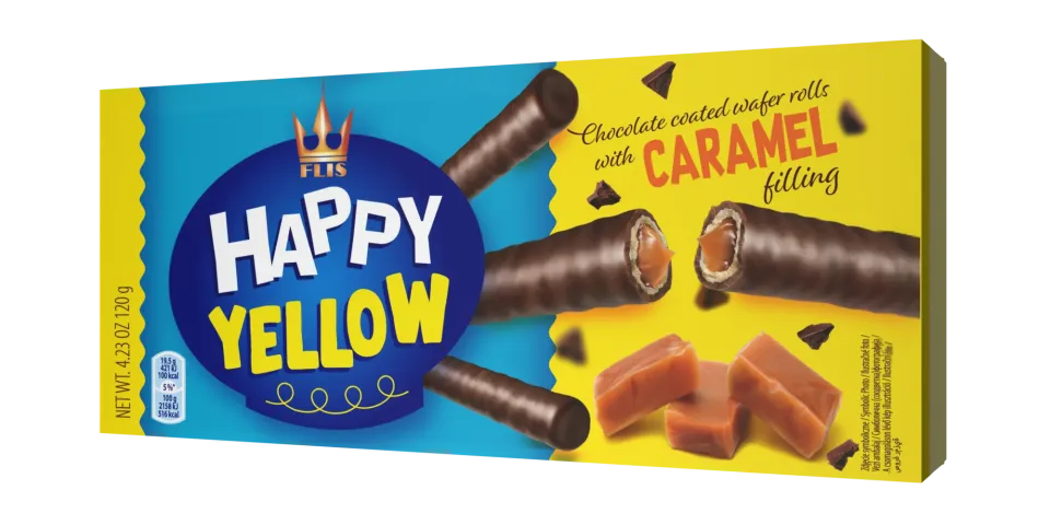 Happy Yellow (Box) Karmel 120 g